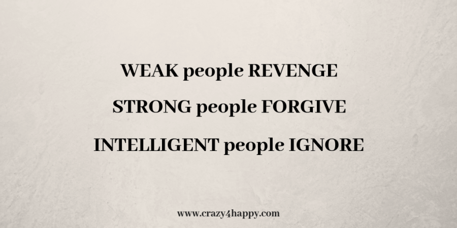Be Strong and Intelligent