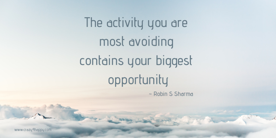 Stop Avoiding | Crazy4Happy